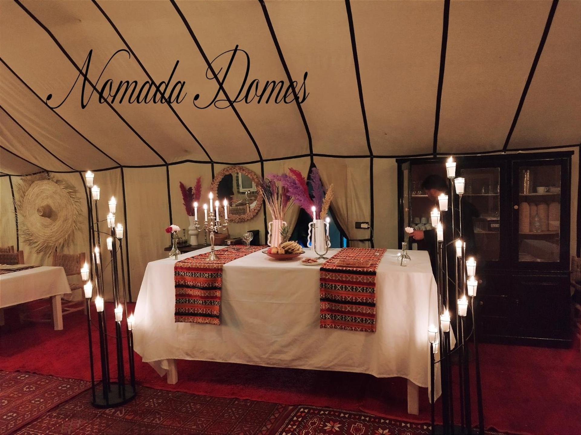 Отель Nomada Domes Camp With Airco Мерзуга Экстерьер фото