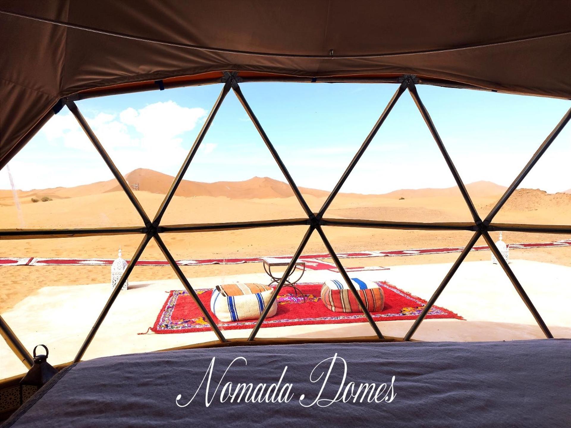 Отель Nomada Domes Camp With Airco Мерзуга Экстерьер фото